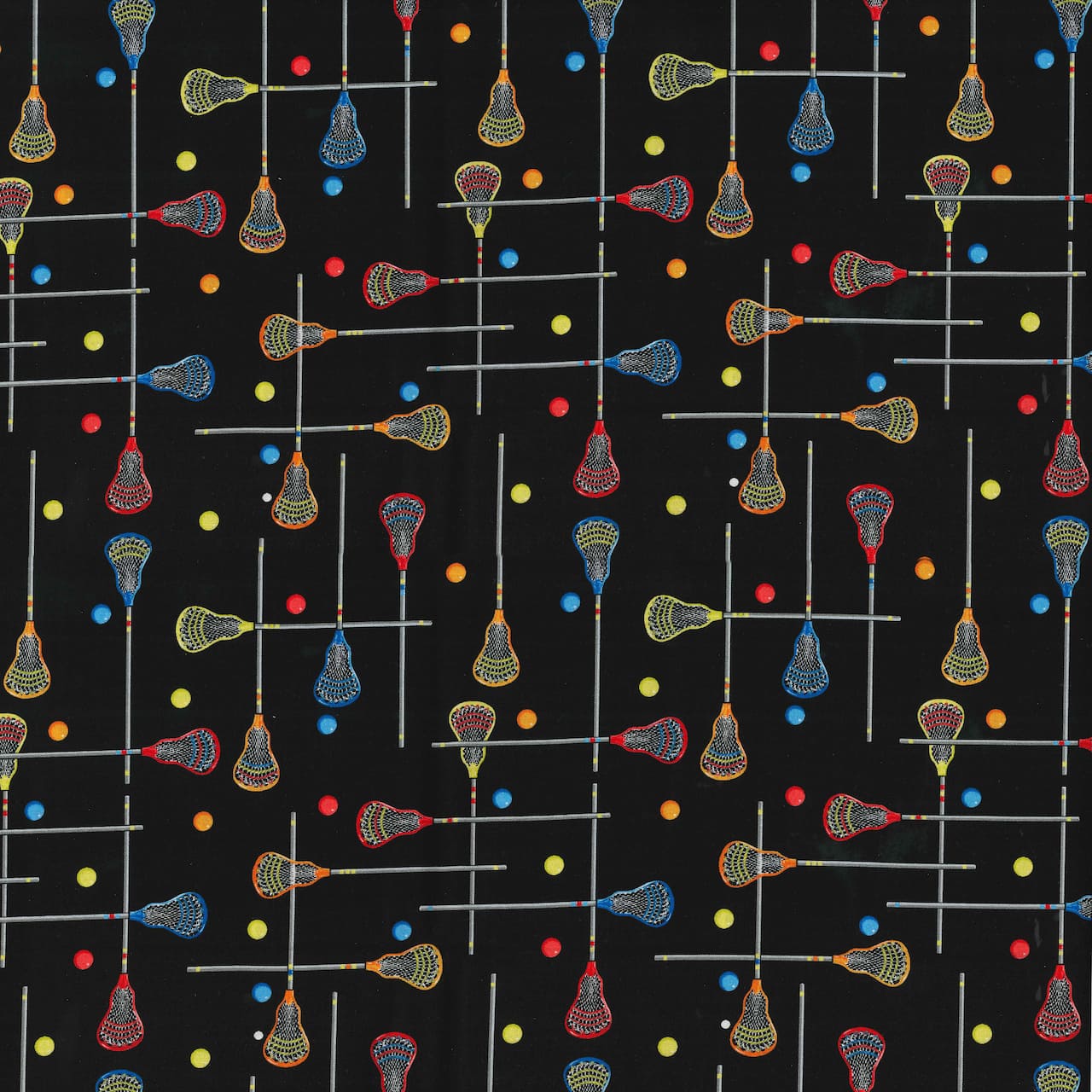 Fabric Traditions Lacrosse Cotton Fabric